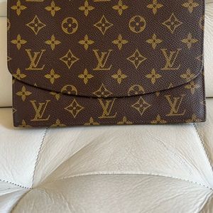 LOUIS VUITTON Pochette Rabat 23 Monogram Clutch
Bag M51931 Monogram Canvas Women